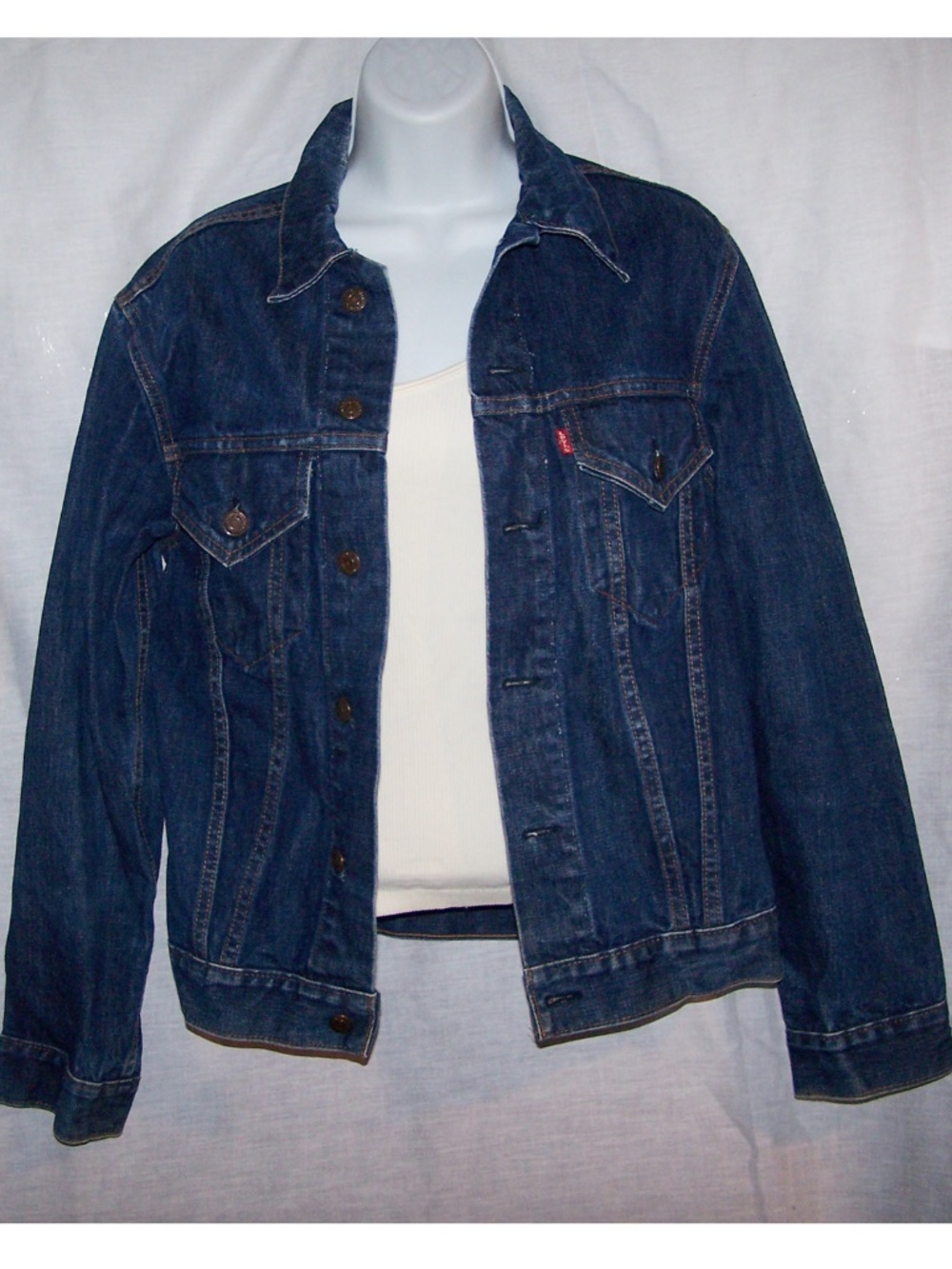 Levi 70505 Classic 'Big E" Model Denim Jacket size 38